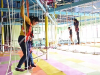  Low Rope Course for Indoor Playroom